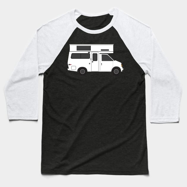 pop up camper Baseball T-Shirt by LeapDaze